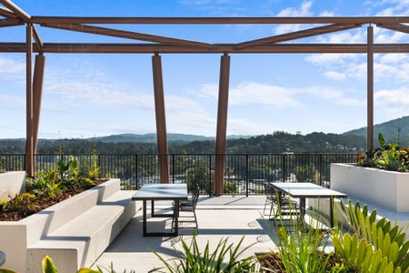 TWO BED + SMALL 3RD BEDROOM/MEDIA ROOM - Stunning Mt Cootha views at Indooroopilly’s Most Desirable New Lifestyle Address - Photo 4