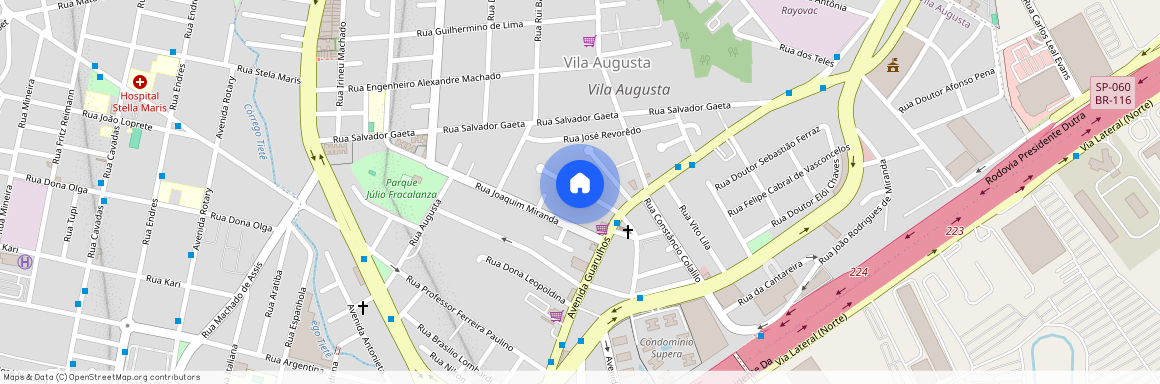 Rua Francisco Bondanca, Vila Augusta, Guarulhos