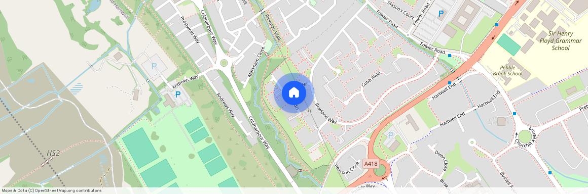 Upper Abbotts Hill, Aylesbury, HP19