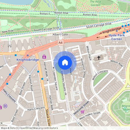 Lowndes Square, Belgravia, London, SW1X