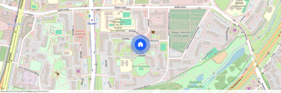 Warszawa Mokotów, Wolfganga Amadeusza Mozarta