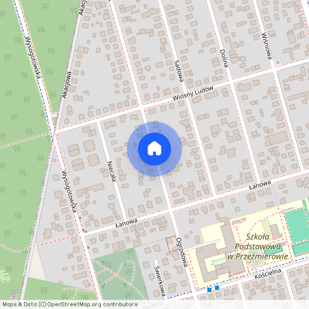 ul. Ogrodowa, Przeźmierowo, Tarnowo Podgórne, poznański, wielkopolskie