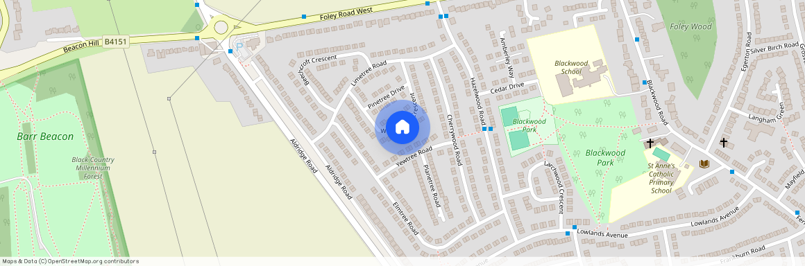 Whitethorn Crescent, Sutton Coldfield, West Midlands, B74