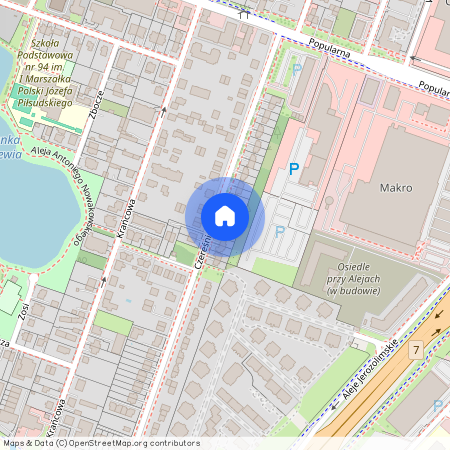 ul. Czereśniowa, Stare Włochy, Włochy, Warszawa, mazowieckie