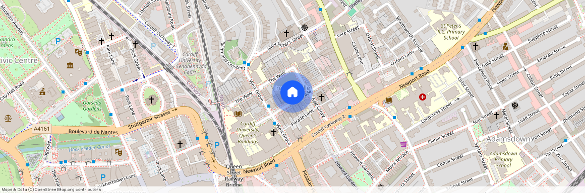 Plasnewydd House, 29 The Parade, Roath, CF24