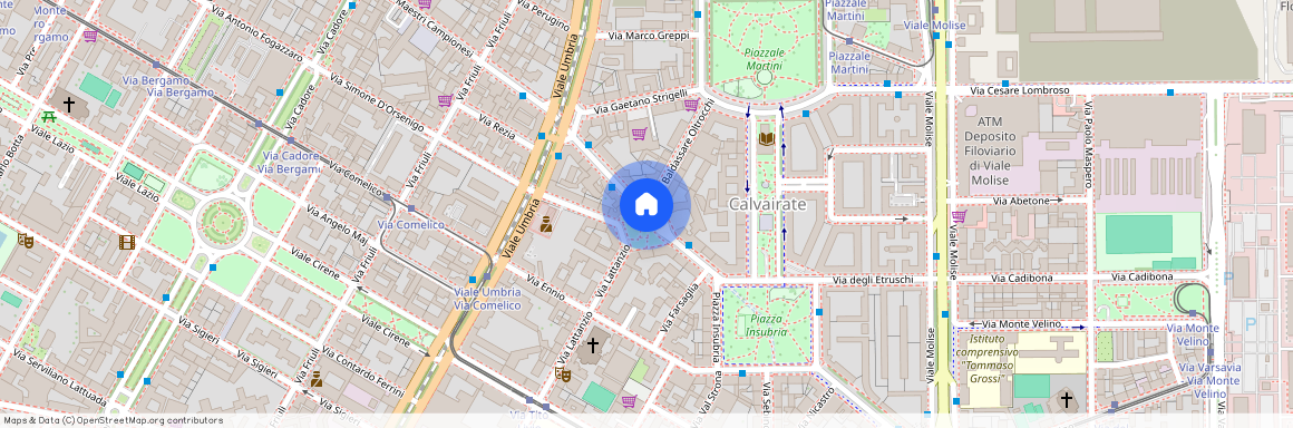 Piazza Imperatore Tito, Włochy, Milan