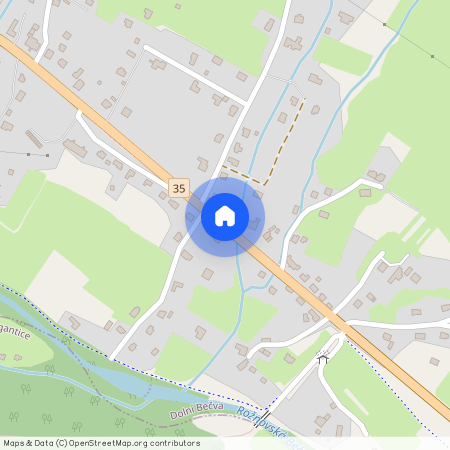 Dolní Bečva, okres Vsetín