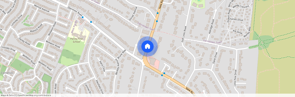 New Road, West Parley, Ferndown, BH22