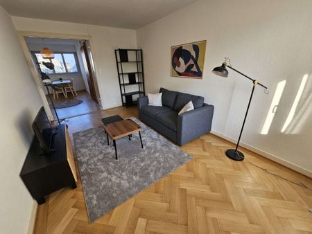 Appartement meublé 3 pièces | Tranchées - Photo 2