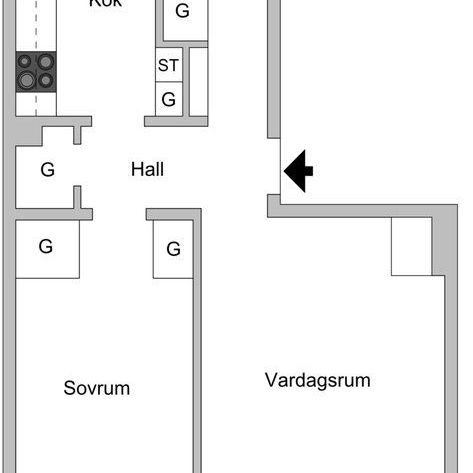 Odalvägen, Halmstad - Foto 2