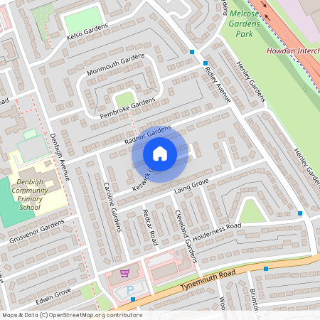 Keswick Gardens, Wallsend. NE28 0DA