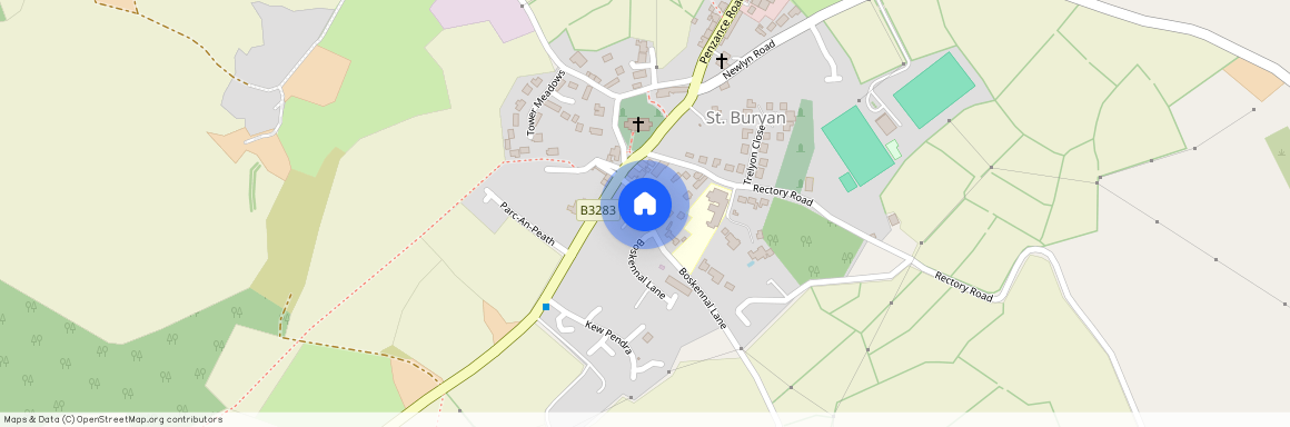 Boskennal Lane, St. Buryan, TR19