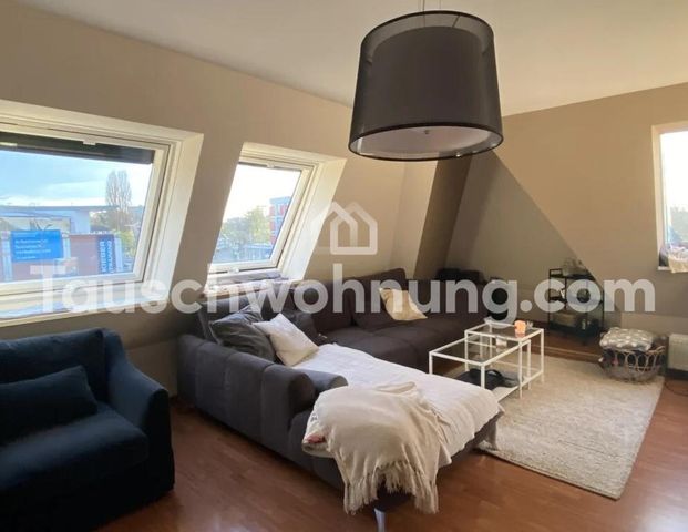 TAUSCHWOHNUNG helle Dachgeschoss Wohnung, 3. OG mit großem WZ & Rundblick - Photo 1
