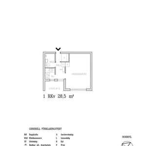 Vallvägen 8 F, våning None - Foto 3