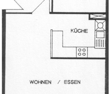 2-Raum-Wohnung, 65,9 m² mit Balkon und Fußbodenheizung im Grünen. - Foto 1