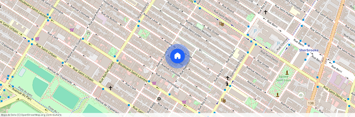 3989 Rue De Bullion, Montréal (Le Plateau-Mont-Royal), H2W2E3