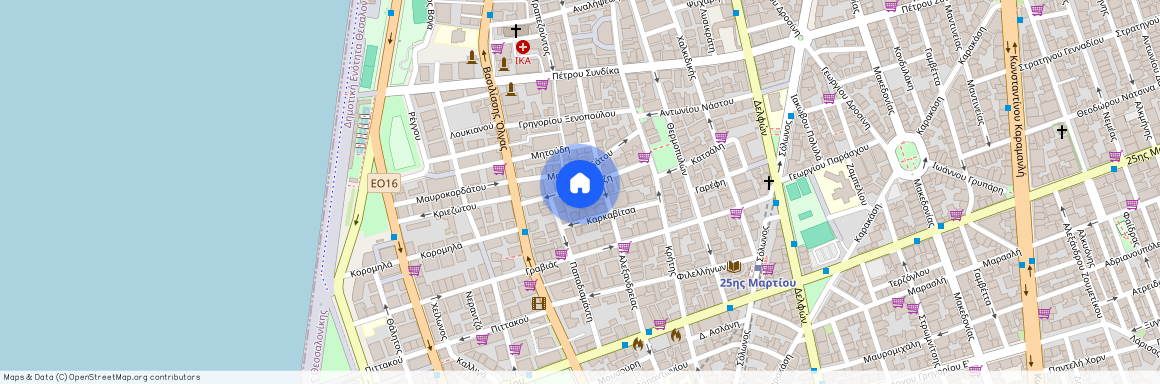 Παπακυριαζή, 10 546 45 Θεσσαλονίκη, Μαρτίου (Βούλγαρη - Ντεπώ - Μαρτίου)