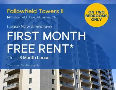 Fallowfield Towers II | 141 Fallowfield Drive, Kitchener - Photo 1