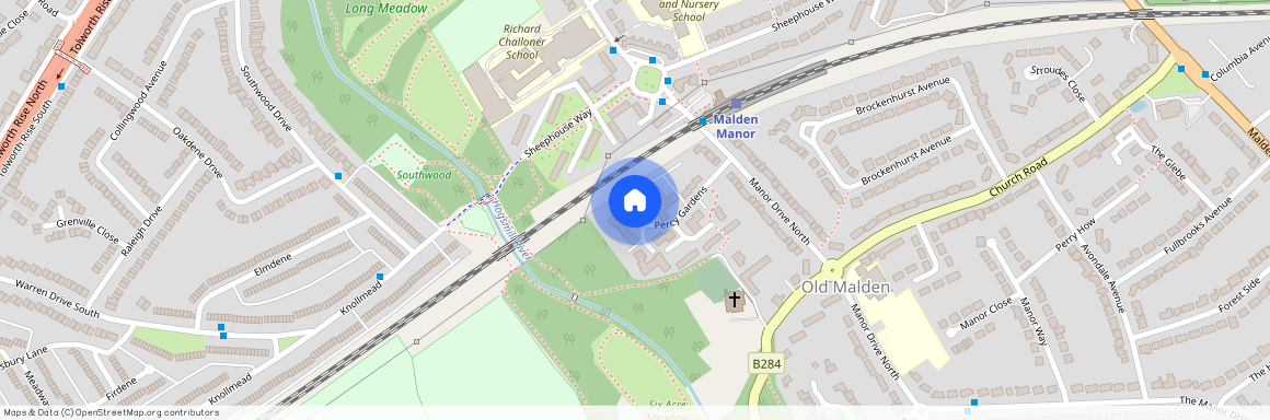 Percy Gardens, KT4, Worcester Park