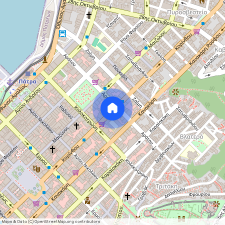 Κορίνθου, 221, Πάτρα Ελλάδα, 26221, Πάτρα - Κέντρο (Πάτρα)