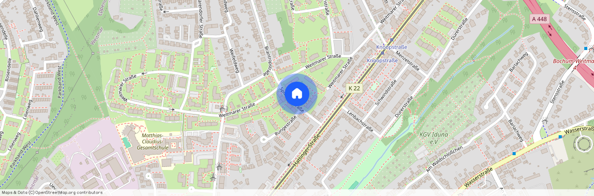Spitzwegstr. 6, 44795 Bochum OT Weitmar