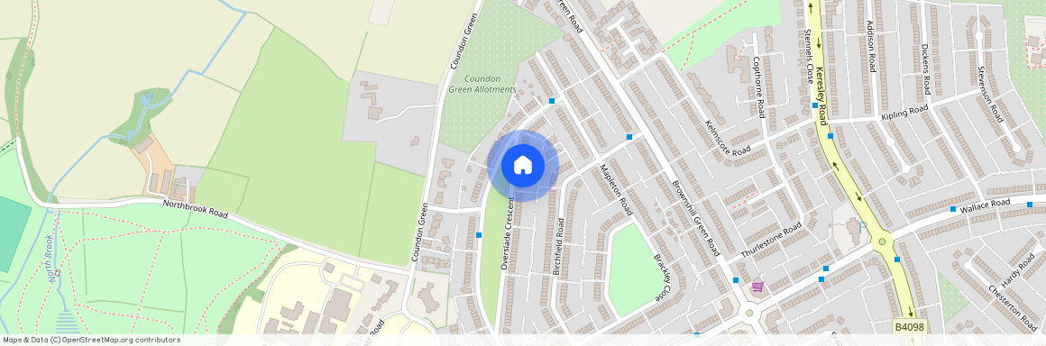 Overslade Crescent, Coventry, Cv6 2at, Coundon