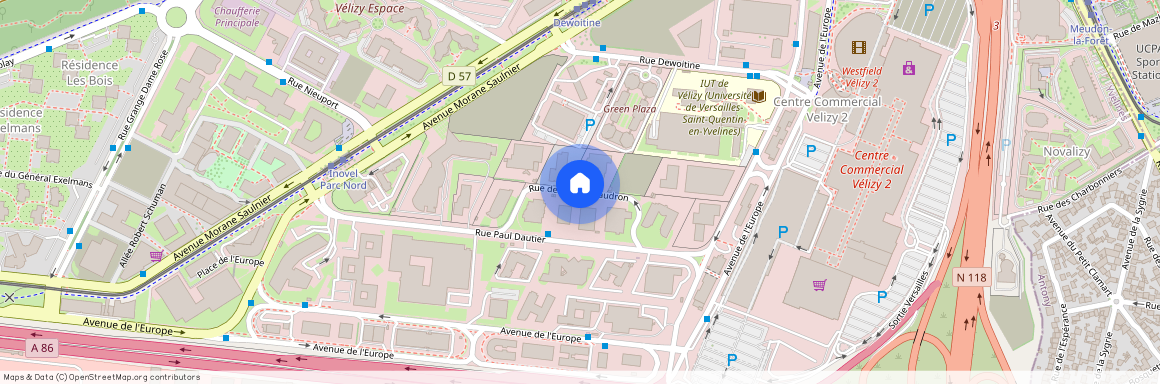 Rue des Frères Caudron et Avenue de l'Europe 78140 Paris