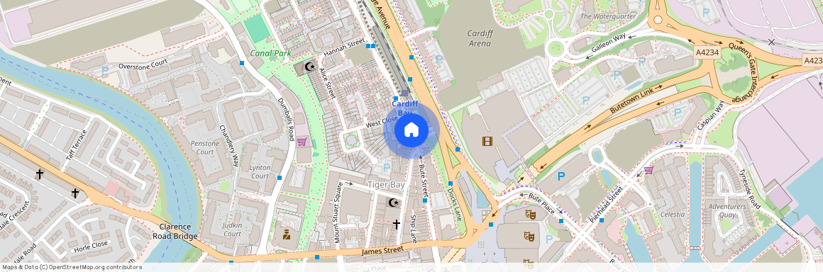 Cymric Buildings, West Bute Street, Cardiff