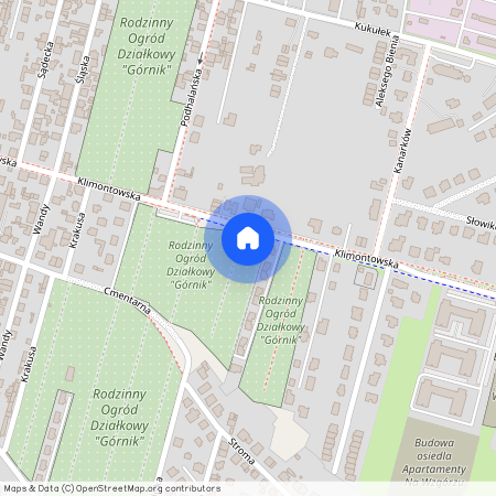 ul. Klimontowska, Sielec, Sosnowiec, śląskie