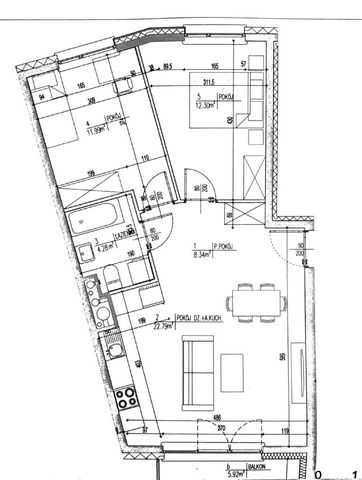 Apartament 3 pokojowy w sąsiedztwie Starego Miasta - Zdjęcie 3