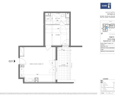 location Appartement T2 DE 44.6m² À NICE - Photo 6