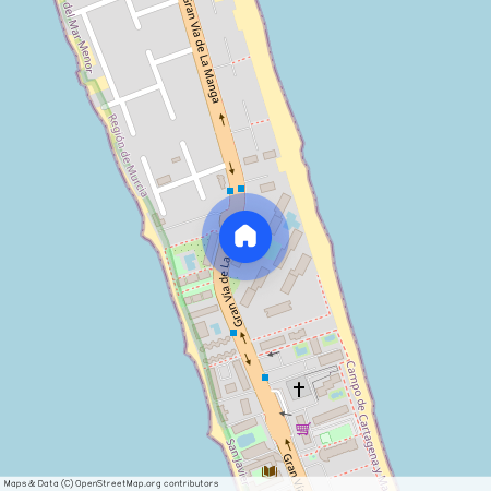 Playa del Galán, La Manga del Mar Menor