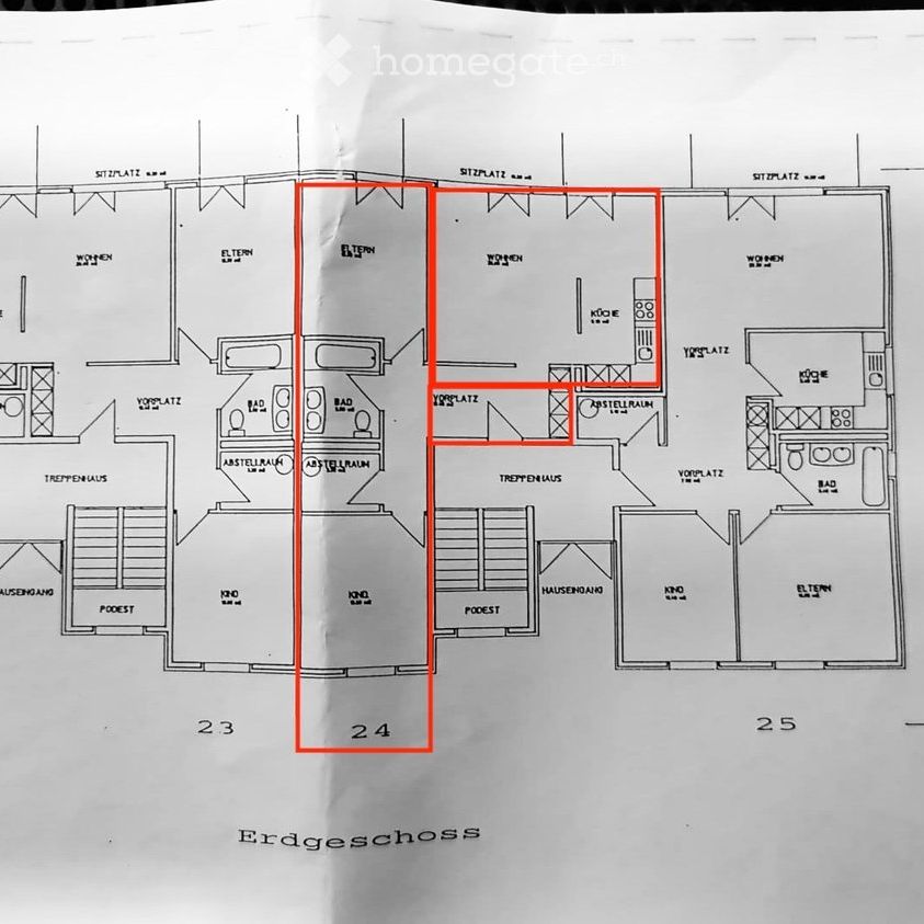 3.5 Zimmer, 77 m² - Foto 1