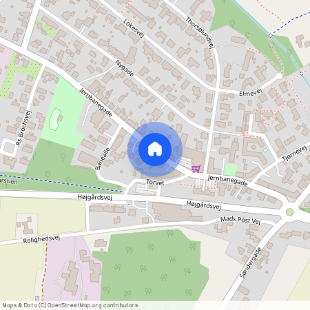 Jernbanegade, 17 A, 8881Thorsø