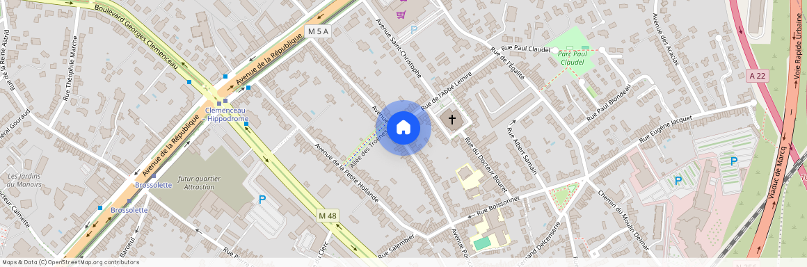 71 AVENUE POINCARE, 1 ETAGE, MARCQ EN BAROEUL