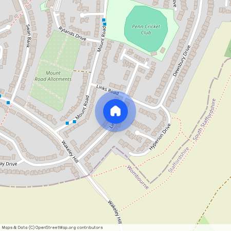 Links Road, Lower Penn WV4