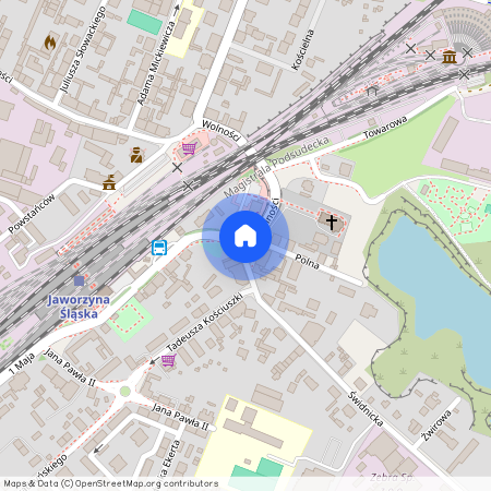 okolice Centrum, Jaworzyna Śląska, Jaworzyna Śląska, świdnicki, dolnośląskie