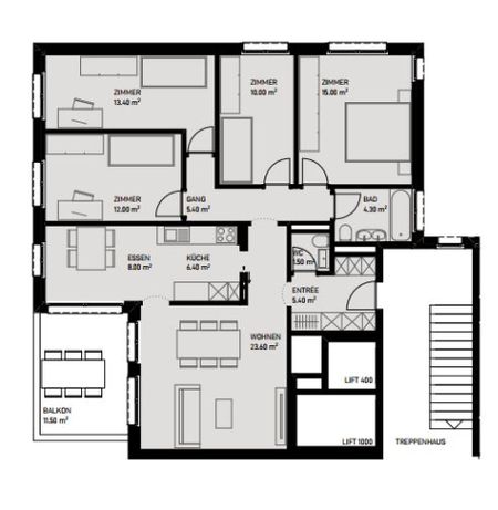 Familienwohnung mit Rabatt - Foto 4