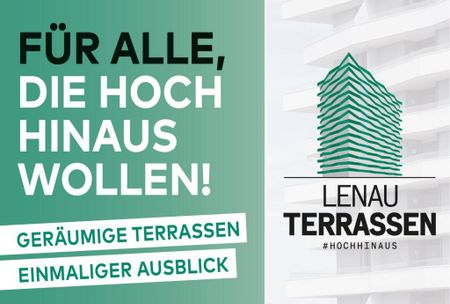Provisionsfrei für den MIETER! Lenauterrassen - Neubau | 3-Zimmer-Wohnung in den Lenauterrassen!! - Foto 3