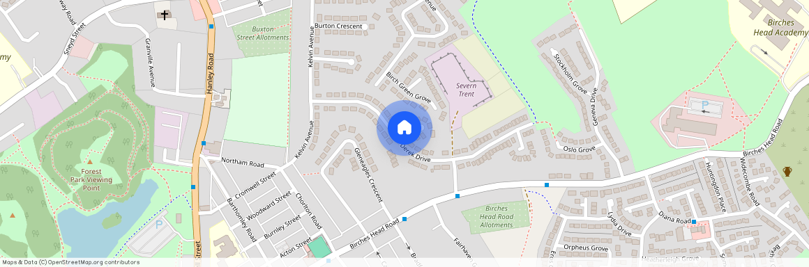 Derek Drive, Stoke-On-Trent, ST1