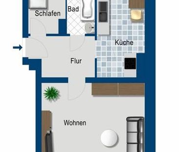 Sanierte Altbauwohnung für den sofortigen Einzug - Photo 3