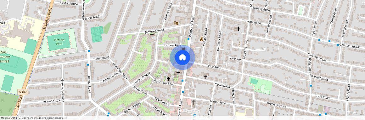 Wimborne Road, Bournemouth