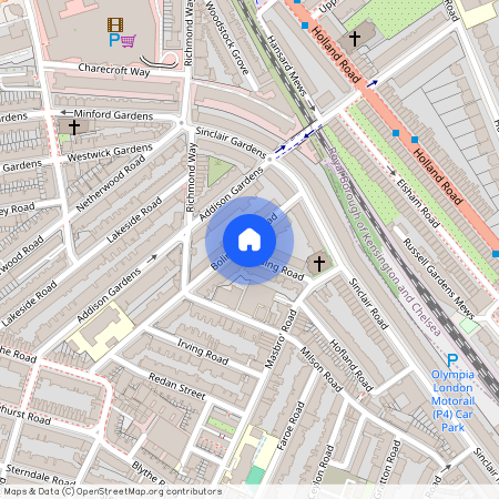 Bolingbroke Road, London, Brook Green, W14