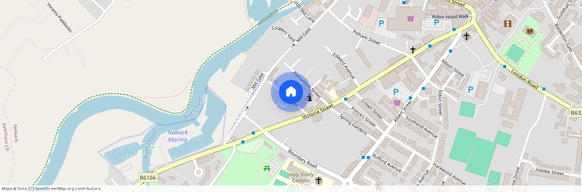 Eyres Yard, King Street, Newark, Notts, NG24