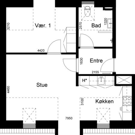 Markedsgade, 8 2. th., Silkeborg, 8600 - Foto 4