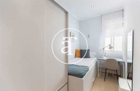 Monthly rental apartment with 4 bedrooms and 2 bathrooms in Chamartín - Foto 4