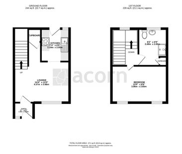 1 bedroom end of terrace house to rent - Photo 4