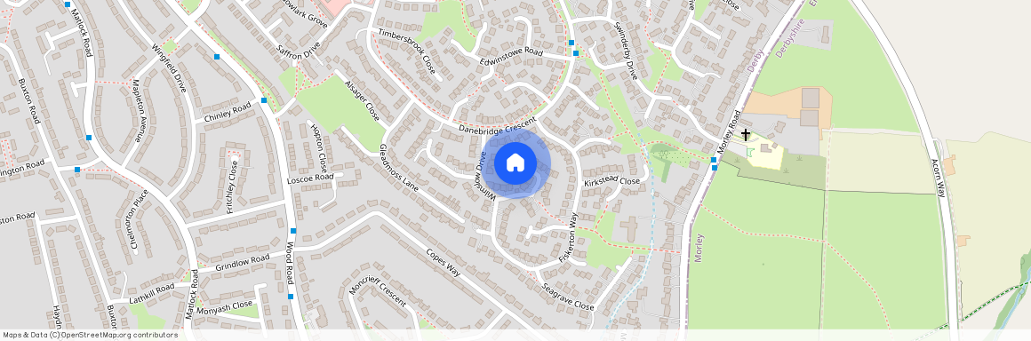 Wilmslow Drive, Derby, DE21, Wilmslow Drive, Oakwood DE21 2HR