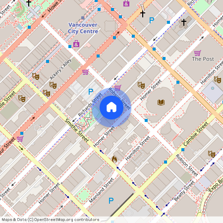 833 Homer Street, Unit #803, V6B 0H4, Downtown Vancouver