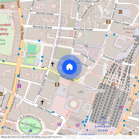 One Crown Place, London